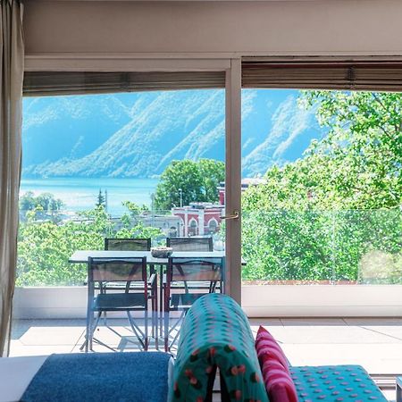 Panoramic Studio By Quokka 360 - Open Space Apartment With Terrace Lugano Exterior foto