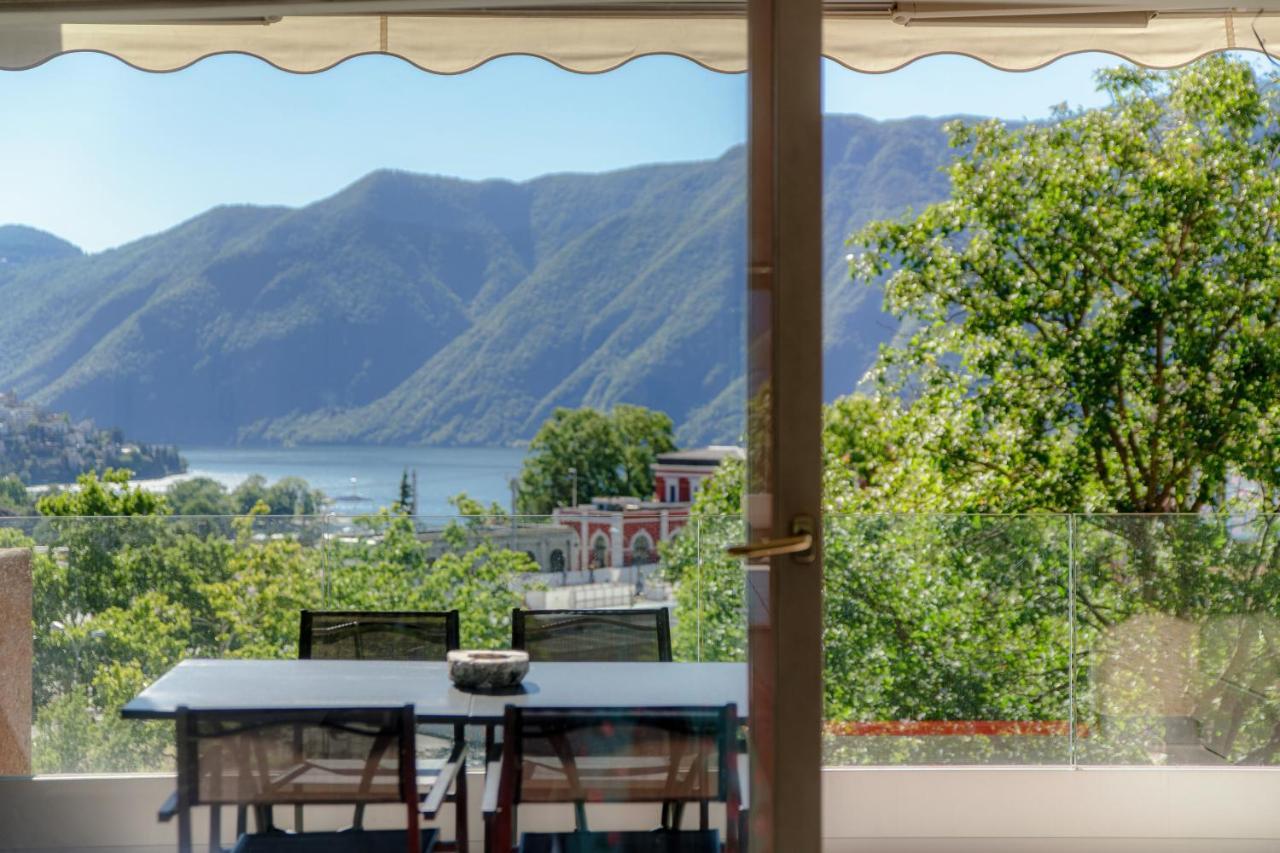 Panoramic Studio By Quokka 360 - Open Space Apartment With Terrace Lugano Exterior foto